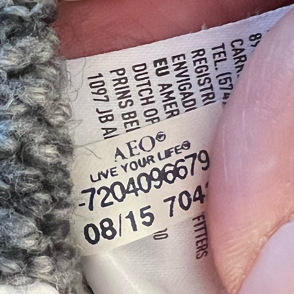 American Eagle Gray Patterned Women's Sweater Wom… - image 6